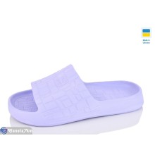 Шлепки жіночі на літо (6 пар р.36-41) фіолетовий  "LOTTOS"