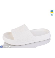 Шлепки жіночі на літо (6 пар р.36-41) білий  "LOTTOS"