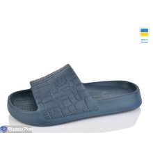 Шлепки жіночі на літо (6 пар р.36-41) синій  "LOTTOS"