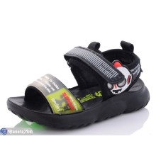 Сандалі дитячі на літо (12 пар р.26-31) чорний  "Normashoes"