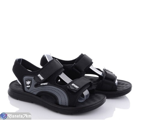 Сандалі чоловічі на літо (8 пар р.40-45) чорний "Normashoes" Сандалі чоловічі на літо (8 пар р.40-45) чорний "Normashoes"