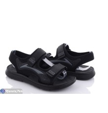 Сандалі чоловічі на літо (8 пар р.40-45) чорний  "Normashoes"