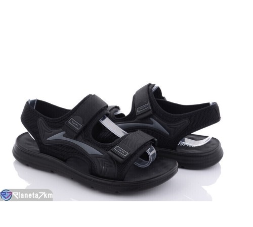 Сандалі чоловічі на літо (8 пар р.40-45) чорний "Normashoes" Сандалі чоловічі на літо (8 пар р.40-45) чорний "Normashoes"