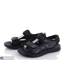 Сандалі чоловічі на літо (8 пар р.40-45) чорний  "Normashoes"