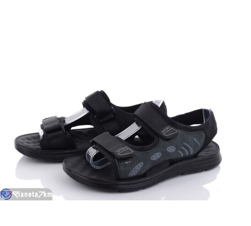 Сандалі чоловічі на літо (8 пар р.40-45) чорний "Normashoes" Сандалі чоловічі на літо (8 пар р.40-45) чорний "Normashoes"