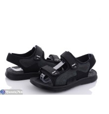 Сандалі чоловічі на літо (8 пар р.40-45) чорний  "Normashoes"