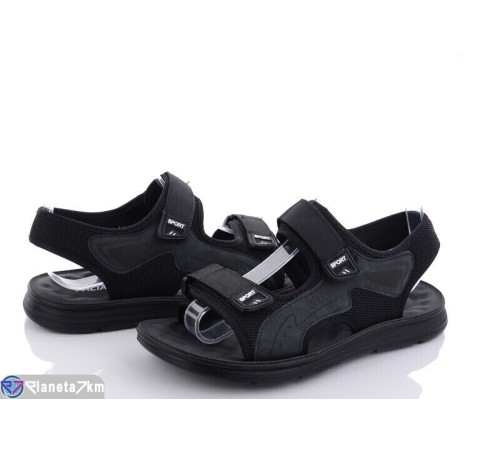 Сандалі чоловічі на літо (8 пар р.40-45) чорний "Normashoes" Сандалі чоловічі на літо (8 пар р.40-45) чорний "Normashoes"