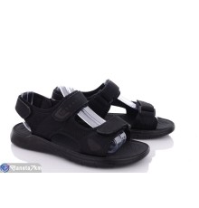 Сандалі чоловічі на літо (8 пар р.40-45) чорний  "Normashoes"