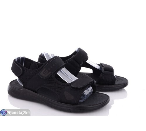 Сандалі чоловічі на літо (8 пар р.40-45) чорний "Normashoes" Сандалі чоловічі на літо (8 пар р.40-45) чорний "Normashoes"