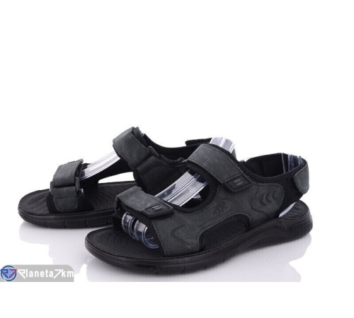 Сандалі чоловічі на літо (8 пар р.40-45) сірий "Normashoes" Сандалі чоловічі на літо (8 пар р.40-45) сірий "Normashoes"