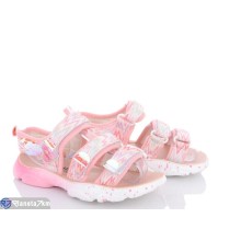 Дитячі босоніжки на літо (8 пар р.32-37) рожевий  "Normashoes"