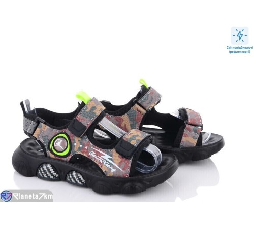 Сандалі дитячі на літо (6 пар р.32-37) коричневий "Normashoes" Сандалі дитячі на літо (6 пар р.32-37) коричневий "Normashoes"