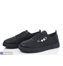 Кросівки жіночі на літо (8 пар р.36-41) чорний  "Normashoes"