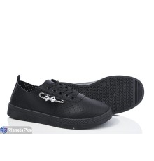 Кросівки жіночі на літо (8 пар р.36-41) чорний  "Normashoes"