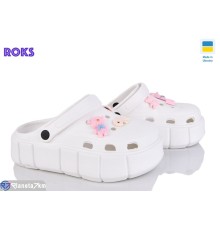 Кроки жіночі на літо (6 пар р.36-40) білий  "Roks"
