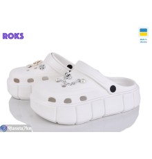 Кроки жіночі на літо (6 пар р.36-40) білий  "Roks"