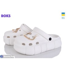 Кроки жіночі на літо (6 пар р.36-40) білий  "Roks"