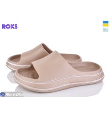 Шлепки жіночі на літо (8 пар р.36-40) коричневий  "Roks"