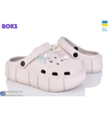Кроки жіночі на літо (6 пар р.36-40) бежевий  "Roks"