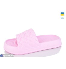 Шлепки жіночі на літо (6 пар р.37-41) рожевий  "LINKA"