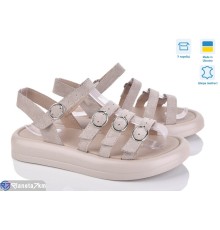 Босоніжки жіночі на літо (6 пар р.36-40) бежевий  "Linda"