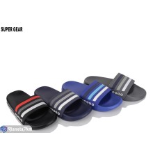 Шлепки дитячі на літо (12 пар р.36-41) мікс  "Super Gear"