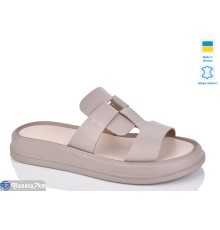 Шлепки жіночі на літо (6 пар р.36-40) коричневий  "LIKA"