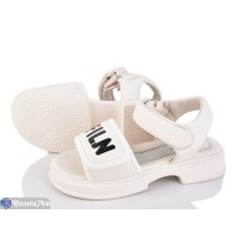 Дитячі босоніжки на літо (8 пар р.27-38) білий  "Mirella"