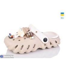 Кроки дитячі на літо (8 пар р.28-35) бежевий  "LULI"