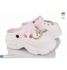 Кроки жіночі на літо (8 пар р.36-41) бежевий  "LULI"