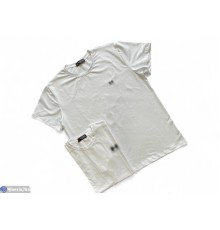 Футболка чоловіча на літо (5 шт. р.сетка XL-5XL) білий  "Peton"