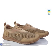 Кросівки чоловічі на весну/осінь (6 пар р.41-45) бежевий  "LEOBAZA"