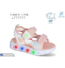 Дитячі босоніжки на літо (8 пар р.22-27) рожевий  "Normashoes"