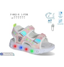 Дитячі босоніжки на літо (8 пар р.22-27) рожевий  "Normashoes"