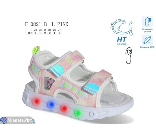 Дитячі босоніжки на літо (8 пар р.22-27) рожевий "Normashoes" Дитячі босоніжки на літо (8 пар р.22-27) рожевий "Normashoes"