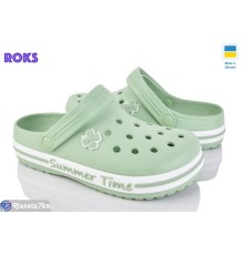 Кроки жіночі на літо (8 пар р.36-41) зелений  "Roks"