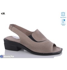 Босоніжки жіночі на літо (8 пар р.36-40) коричневий  "KLAKSON"