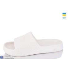 Шлепки жіночі на літо (6 пар р.36-41) білий  "Melinda"