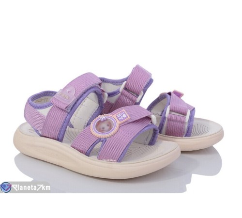 Дитячі босоніжки на літо (8 пар р.26-31) фіолетовий "Normashoes" Дитячі босоніжки на літо (8 пар р.26-31) фіолетовий "Normashoes"
