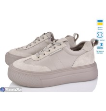 Кросівки жіночі на весну/осінь (6 пар р.36-40) бежевий  "TIMUS-OPT"
