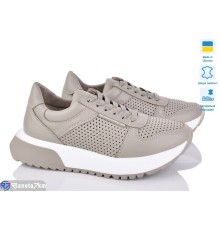 Кросівки жіночі на весну/осінь (6 пар р.36-40) бежевий  "TIMUS-OPT"