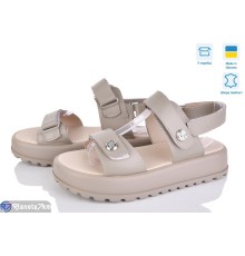 Босоніжки жіночі на літо (6 пар р.36-40) коричневий  "Linda"