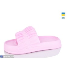 Шлепки жіночі на літо (6 пар р.37-42) рожевий  "LINKA"