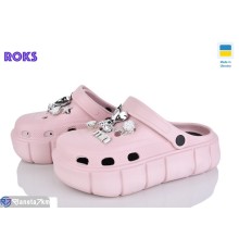 Кроки жіночі на літо (6 пар р.36-40) рожевий  "Roks"