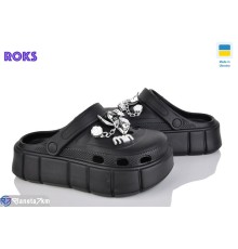 Кроки жіночі на літо (6 пар р.36-40) чорний  "Roks"