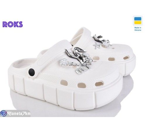 Кроки жіночі на літо (6 пар р.36-40) білий "Roks" Кроки жіночі на літо (6 пар р.36-40) білий "Roks"