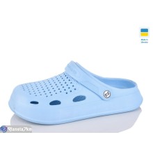 Кроки жіночі на літо (6 пар р.36-41) блакитний  "Melinda"