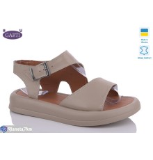 Босоніжки жіночі на літо (6 пар р.36-40) коричневий  "Garti"