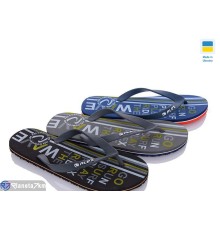 Шлепки чоловічі на літо (8 пар р.40-45) мікс  "OLLA"