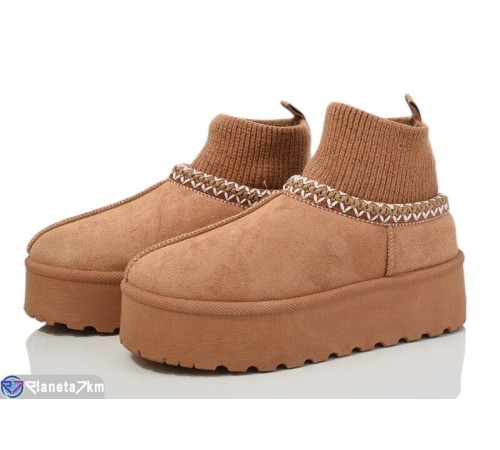 Уггі жіночі на зиму (8 пар р.36-41) camel "VIOLA" Уггі жіночі на зиму (8 пар р.36-41) camel "VIOLA"